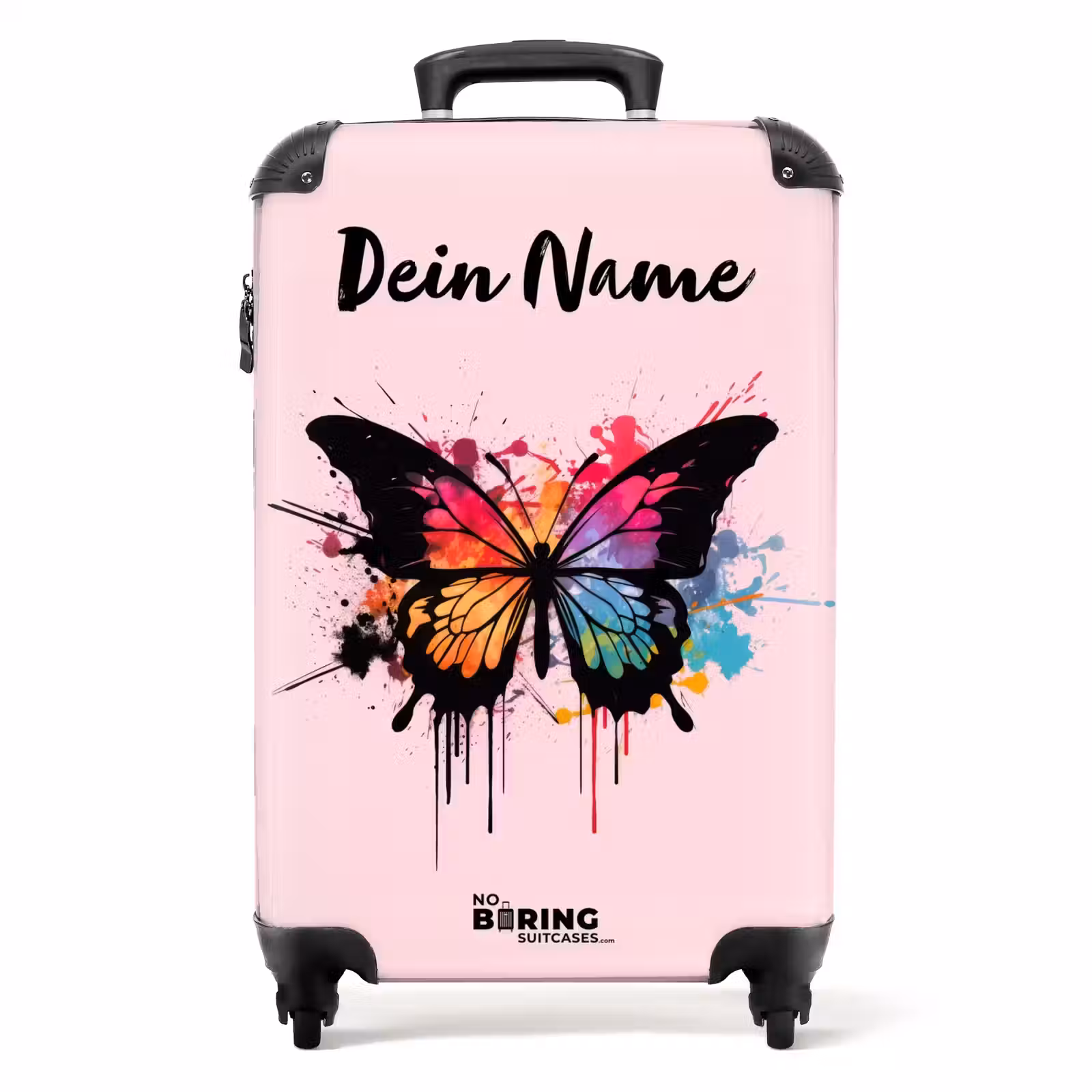 Koffer mit Name - Schmetterling malen — 1