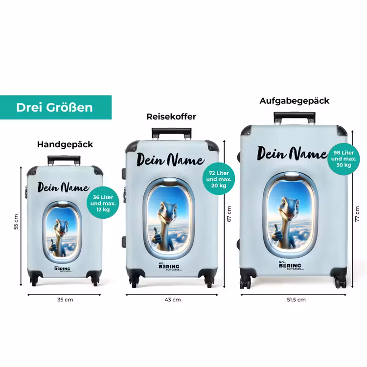 Koffer mit Name - Deltadino — 3