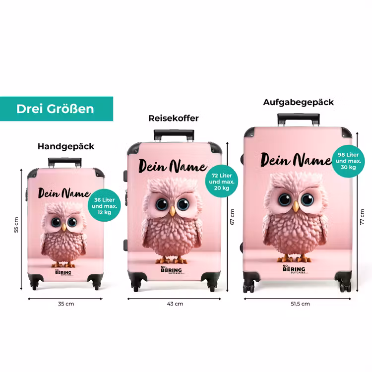 Koffer mit Name - Rosa Hustler — 3