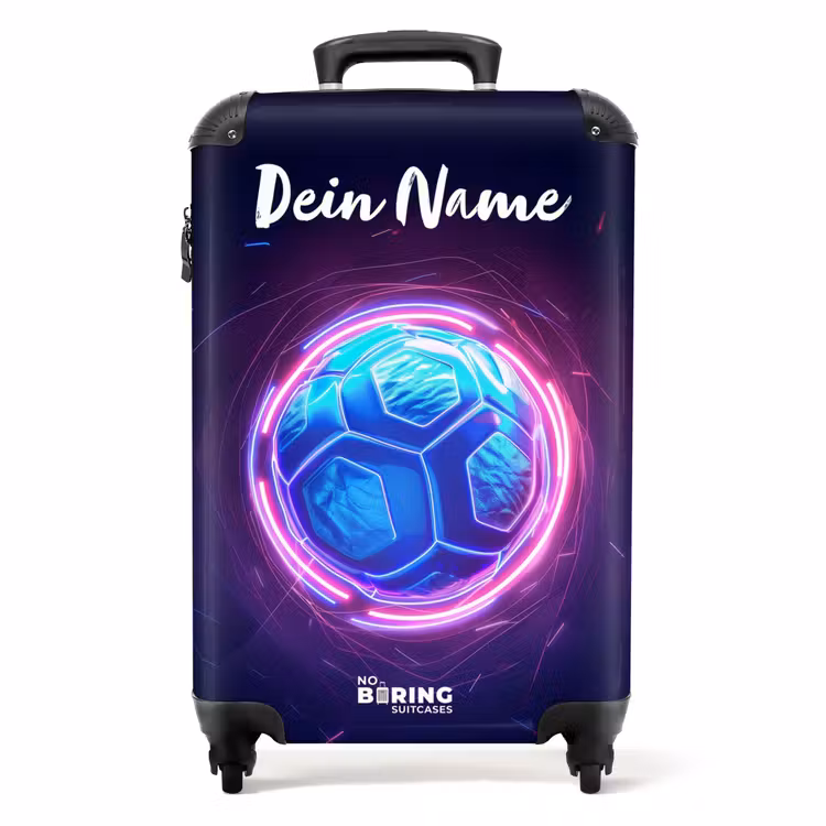 Koffer mit Name - Neon-Ball — 1
