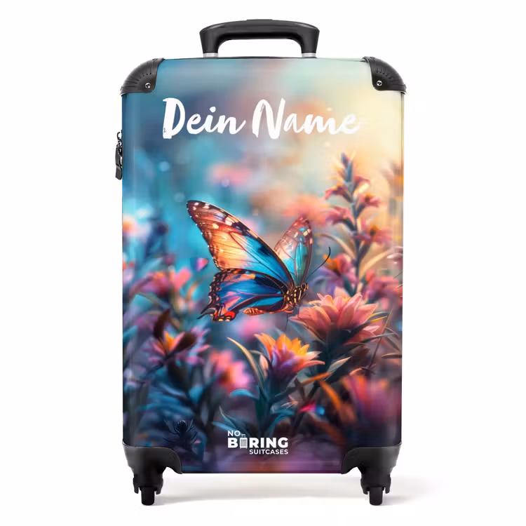 Koffer mit Name - Schmetterlingsblüten — 1