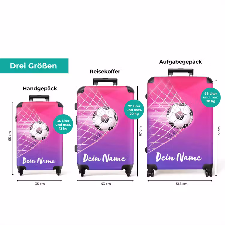 Koffer mit Name - Tausendsassa rosa — 3