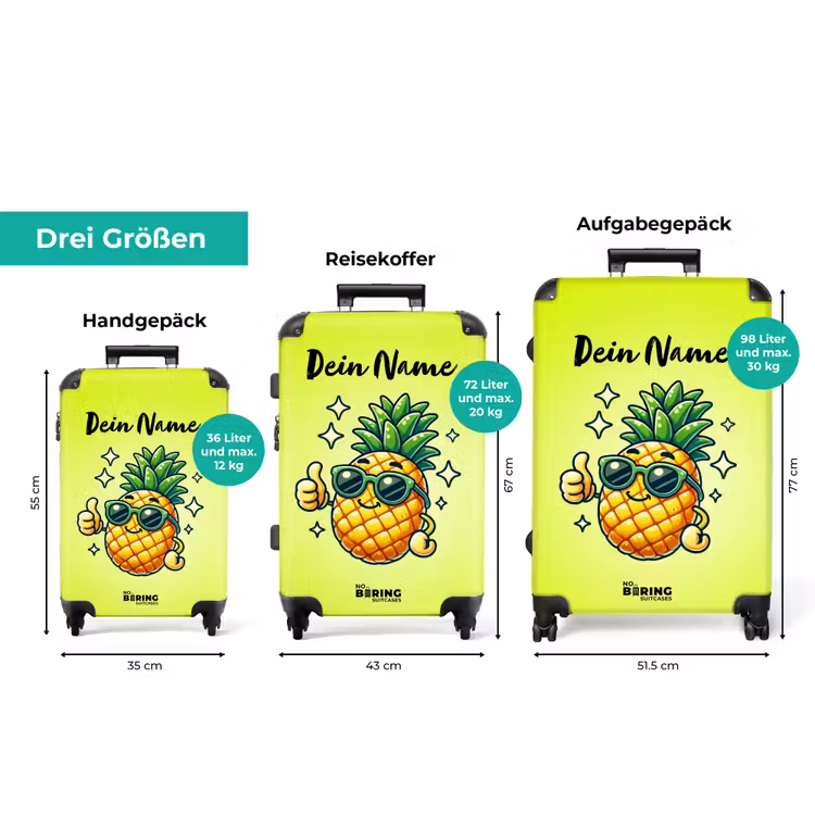 Koffer mit Name - Ahmed Ananas — 3