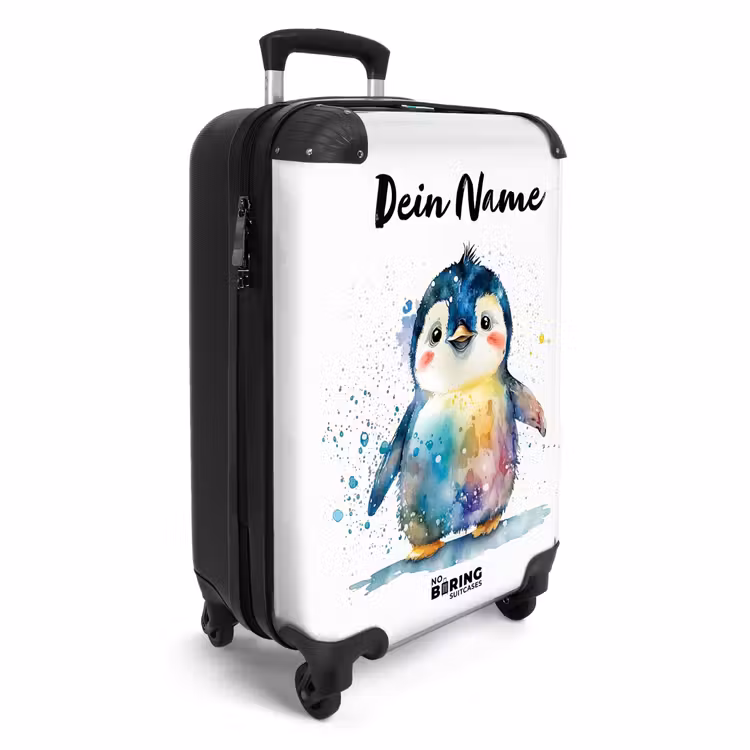 Koffer mit Name - Picasso-Pinguin — 2