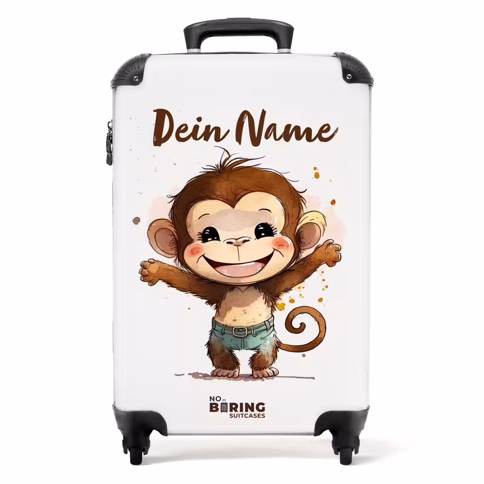 Koffer mit Name - Arie-Affe — 1