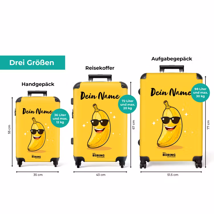 Koffer mit Name - Barry-Banane — 3
