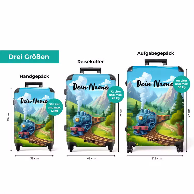 Koffer mit Name - Berg-Express — 3