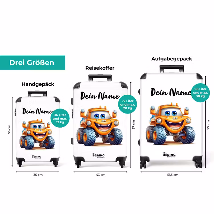Koffer mit Name - Martin Monstertruck — 3
