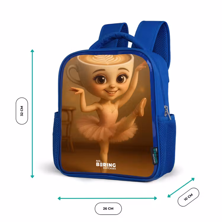 Kinderrucksack - Blau - Ballerina Cappuccina — 6