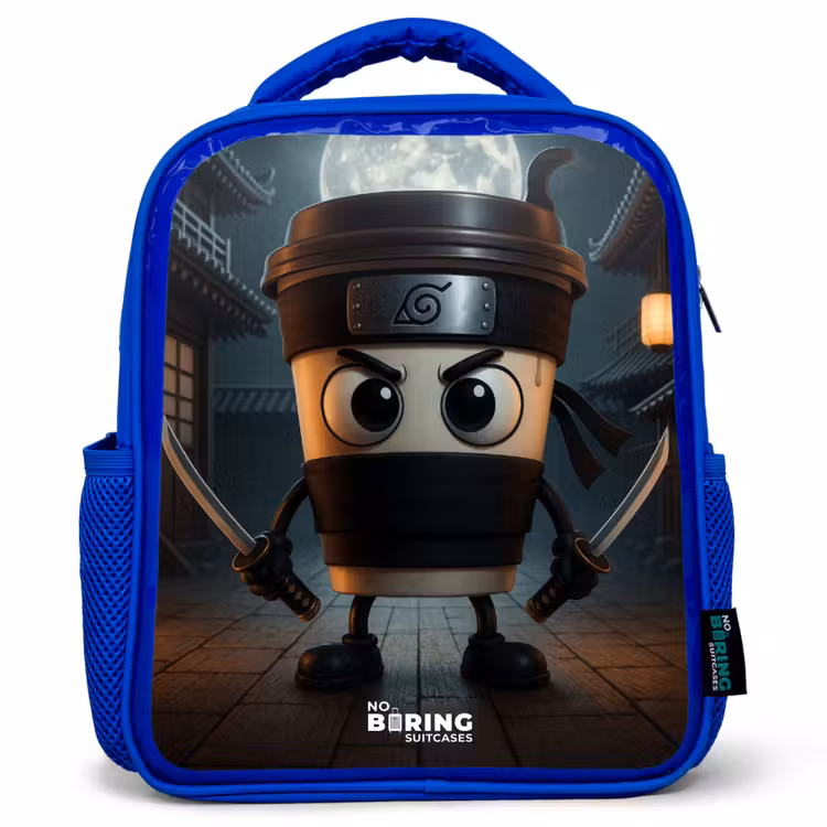 Kinderrucksack - Blau - Capuchino Assassino — 1