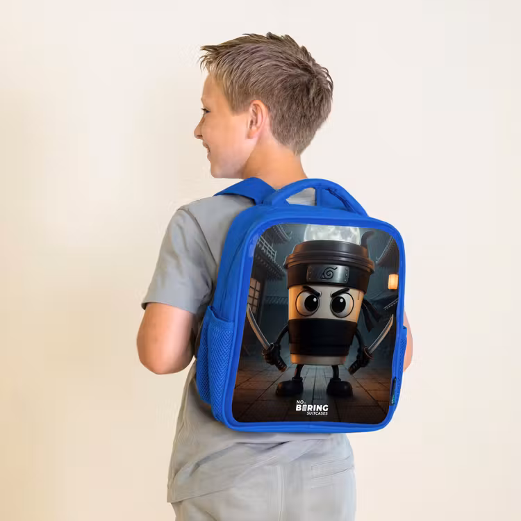 Kinderrucksack - Blau - Capuchino Assassino — 2