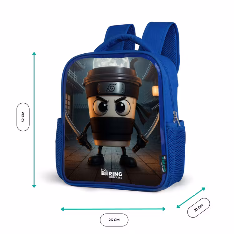 Kinderrucksack - Blau - Capuchino Assassino — 6