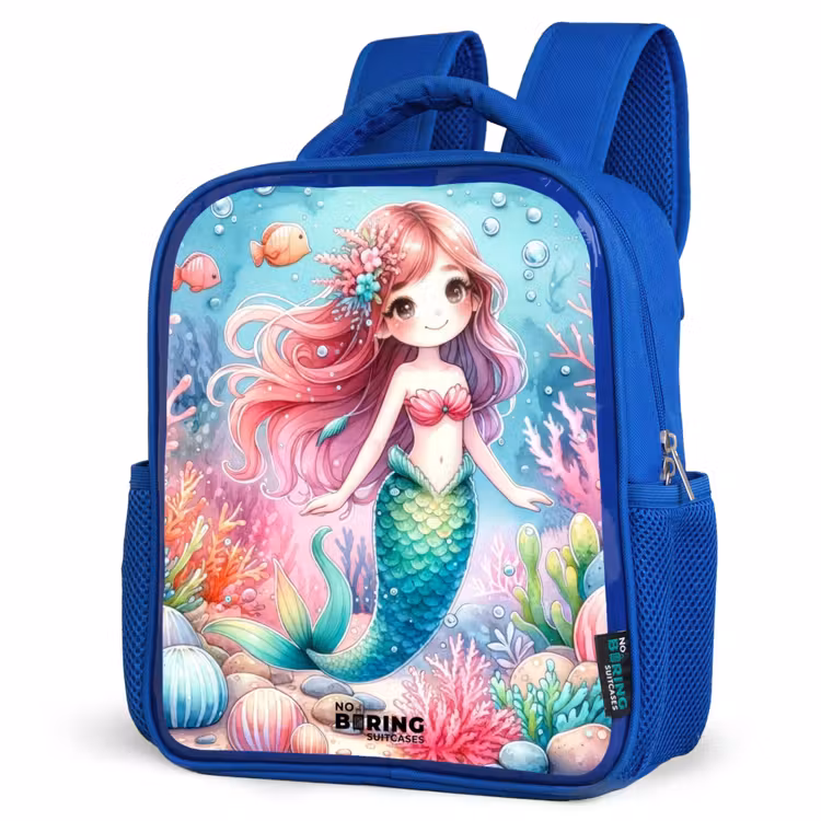 Kinderrucksack - Blau - Kira Kristall Schwanz — 7