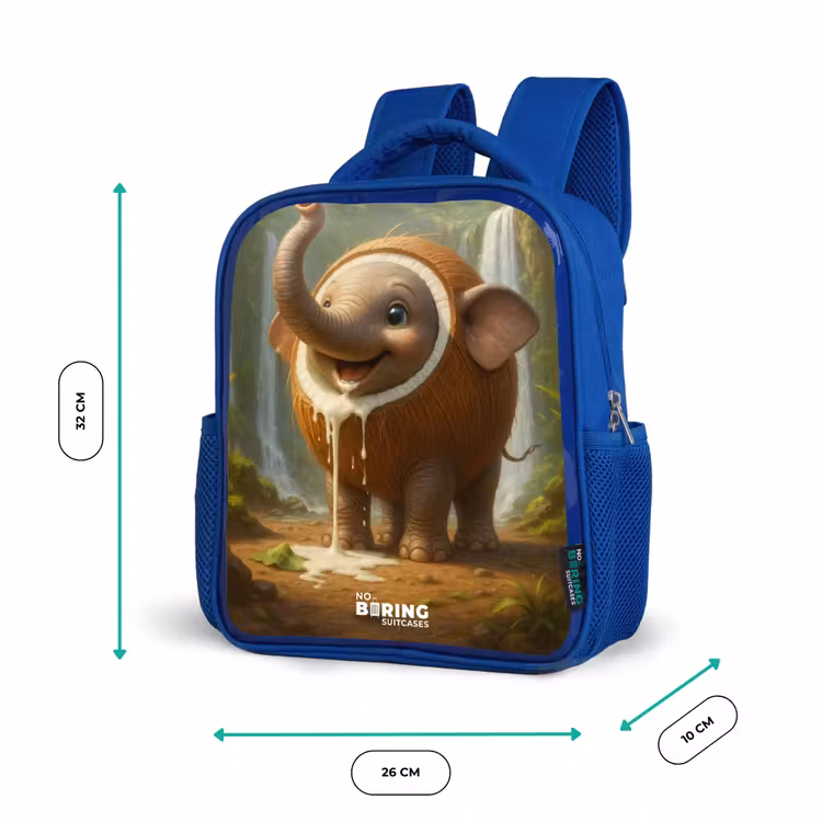 Kinderrucksack - Blau - Kokosnuss Elefant — 6