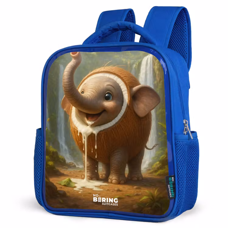 Kinderrucksack - Blau - Kokosnuss Elefant — 7
