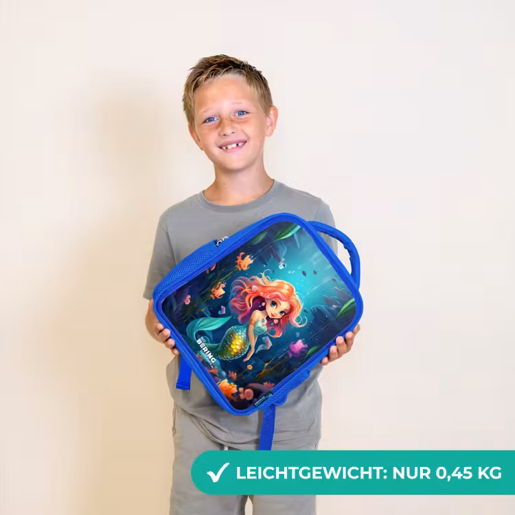 Kinderrucksack - Blau - Korallenkönigin — 4