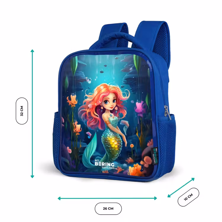 Kinderrucksack - Blau - Korallenkönigin — 6