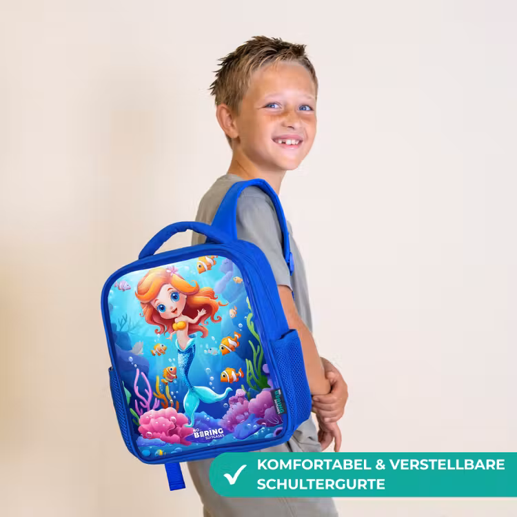Kinderrucksack - Blau - Olivia unter Wasser — 5