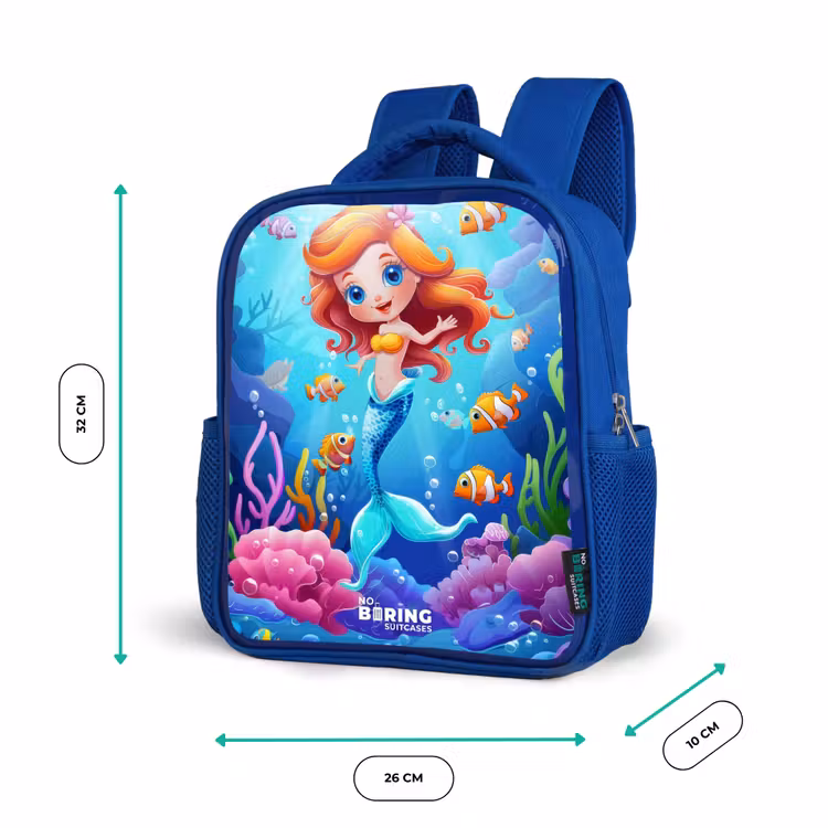 Kinderrucksack - Blau - Olivia unter Wasser — 6