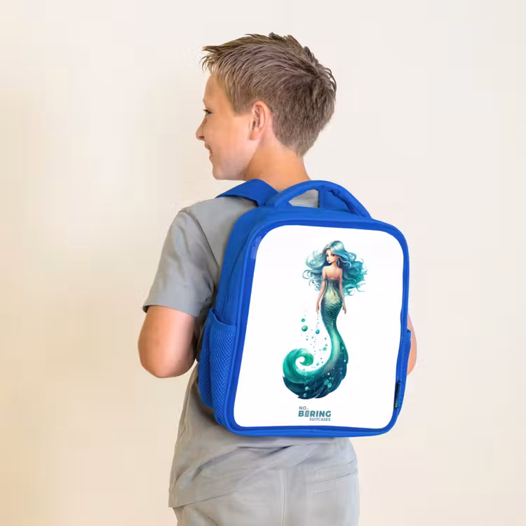 Kinderrucksack - Blau - Sandra Smaragd — 2