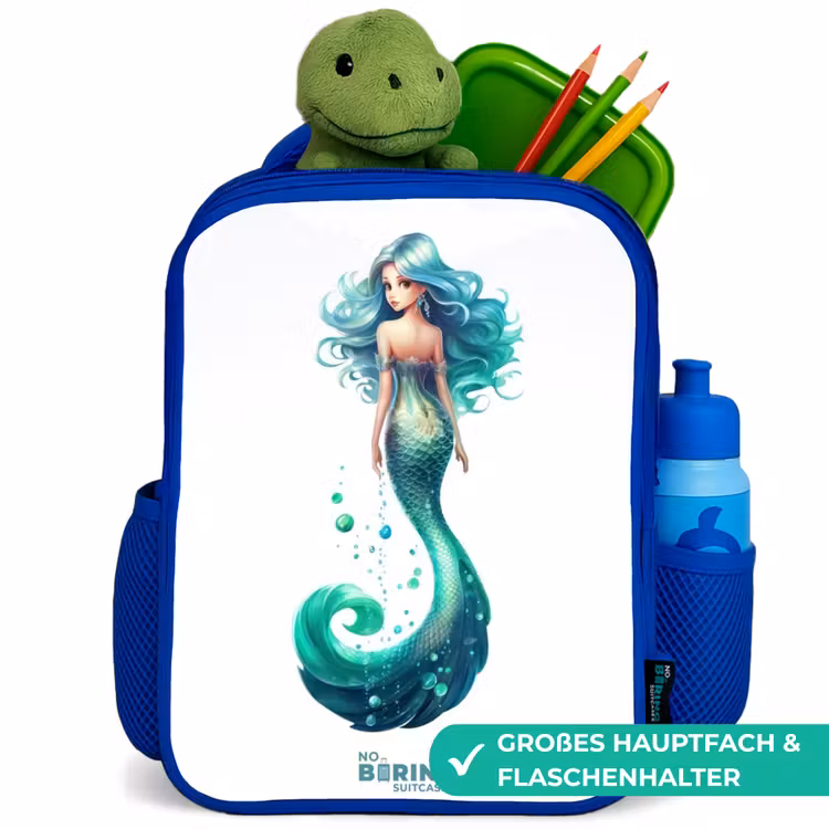 Kinderrucksack - Blau - Sandra Smaragd — 3