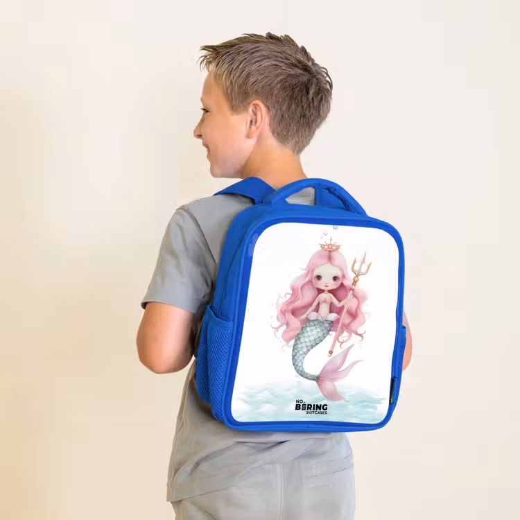 Kinderrucksack - Blau - Suzy-Sirene — 2