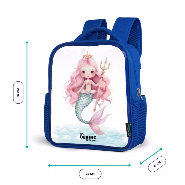 Kinderrucksack - Blau - Suzy-Sirene — 6