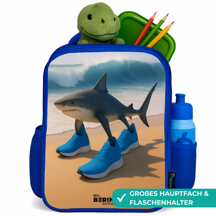 Kinderrucksack - Blau - Tralalero tralala — 3