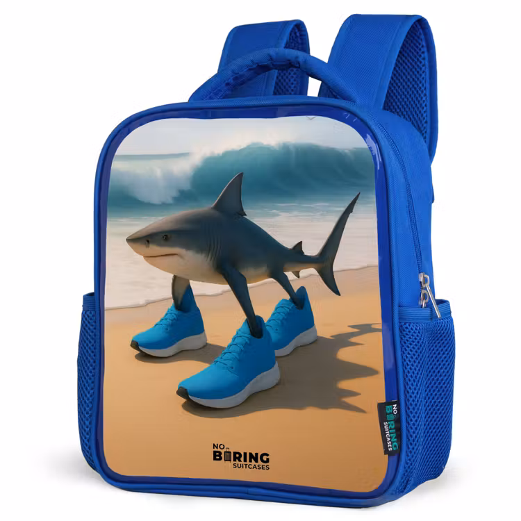 Kinderrucksack - Blau - Tralalero tralala — 7