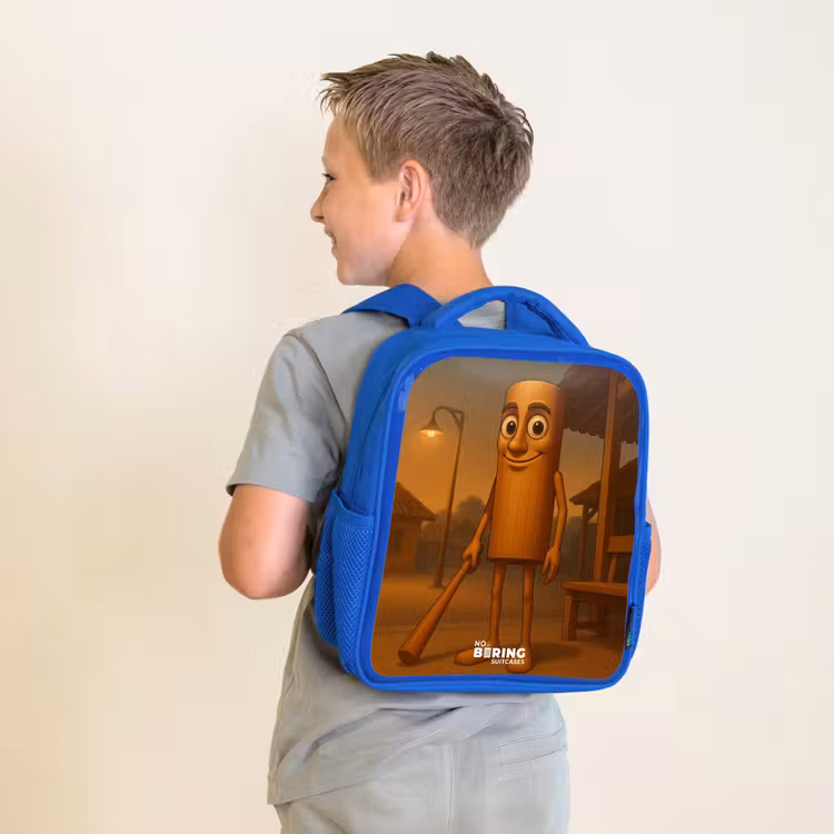 Kinderrucksack - Blau - Tung Tung Tung Sahur — 2