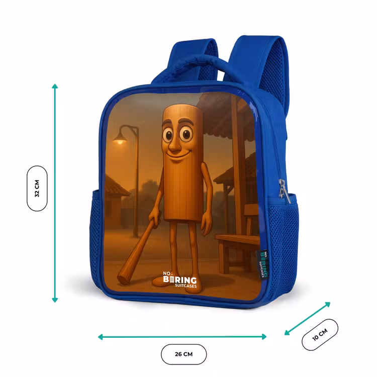 Kinderrucksack - Blau - Tung Tung Tung Sahur — 6