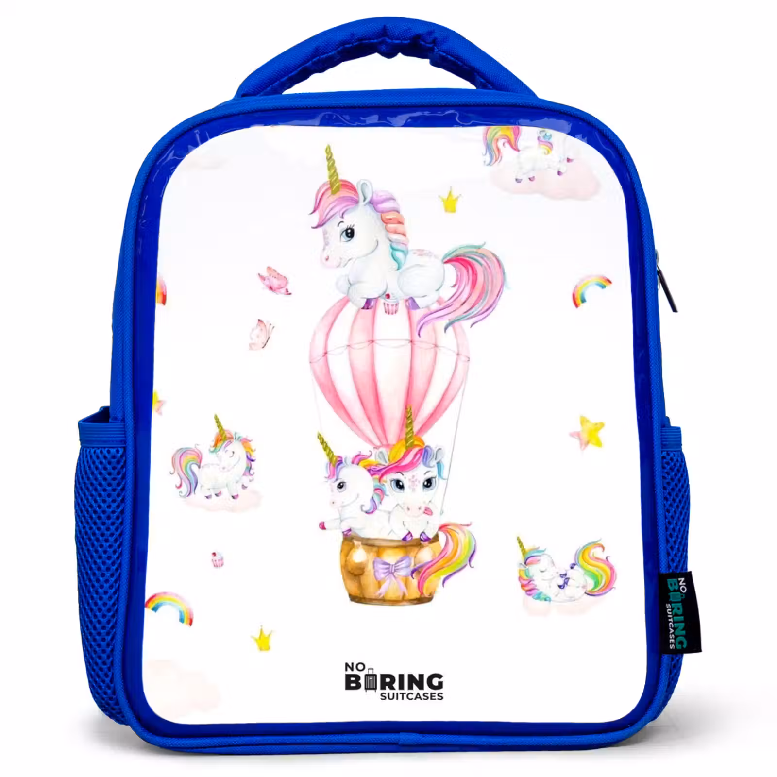 Kinderrucksack - Blau - Luftige Einhörner — 1