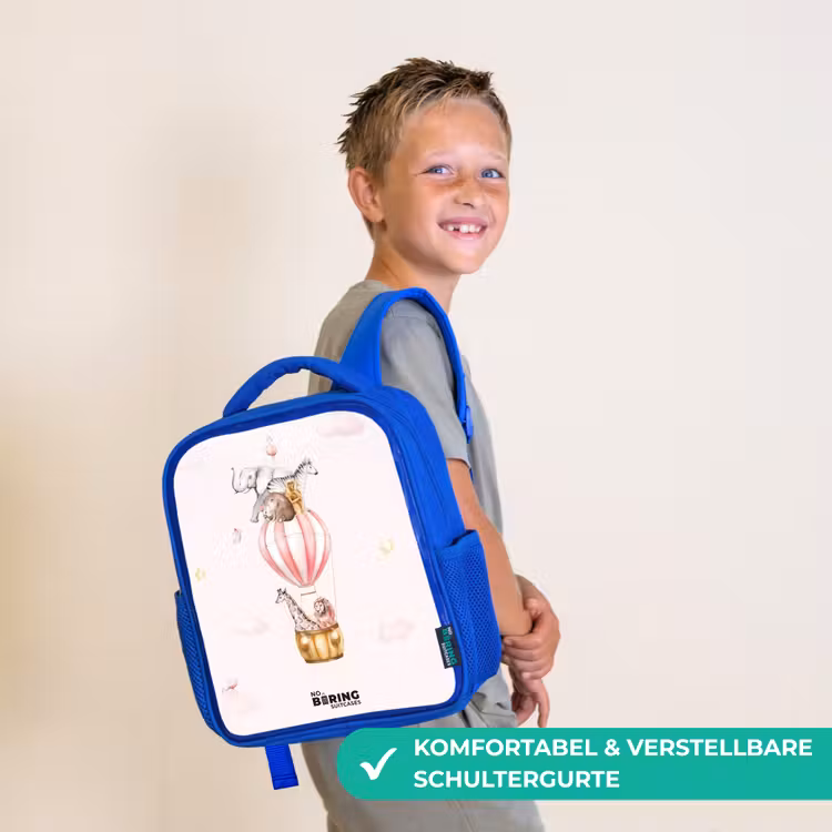 Kinderrucksack - Blau - Fliegender Zirkus — 5