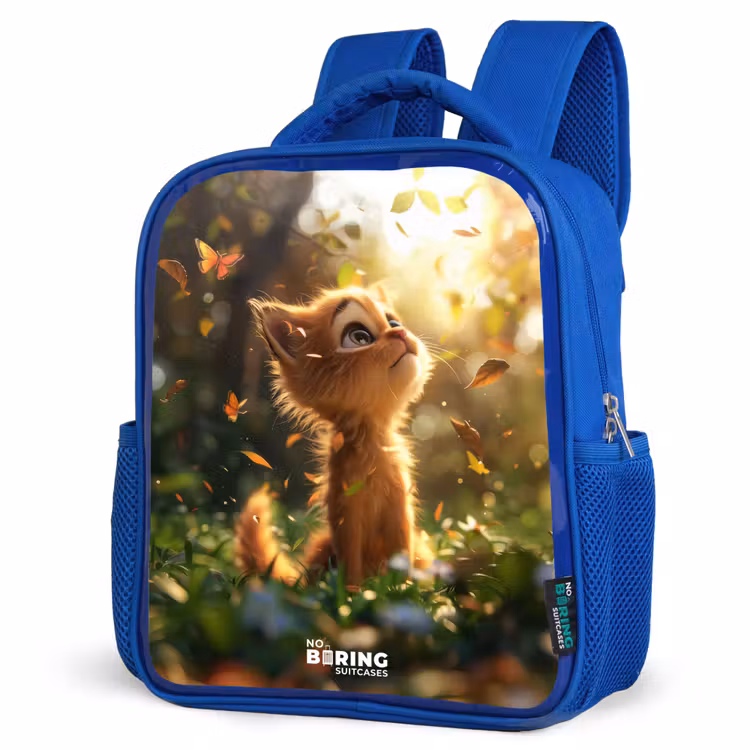Kinderrucksack - Blau - Henry Herbst Kätzchen — 7