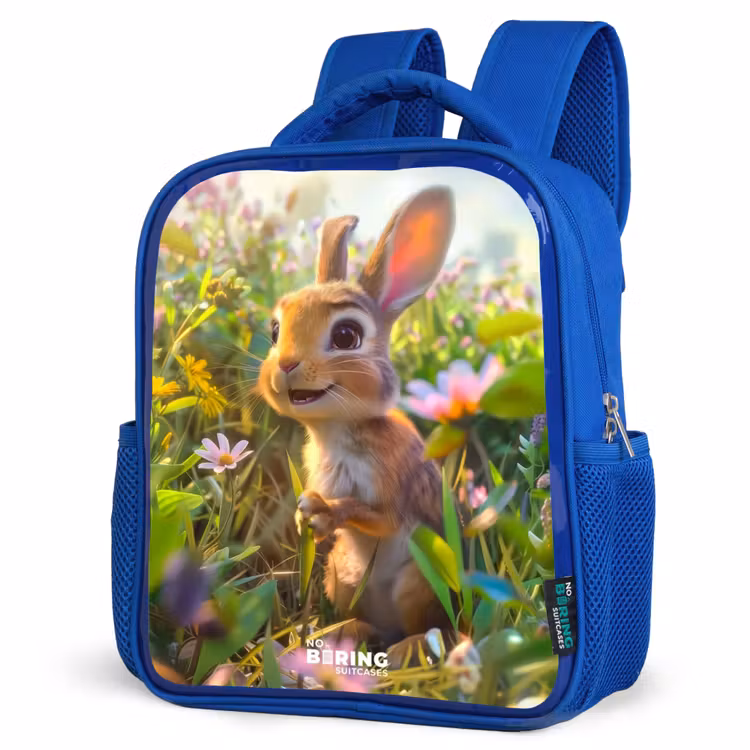 Kinderrucksack - Blau - Kleines Kaninchen — 7