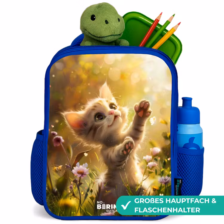 Kinderrucksack - Blau - Koosje Kätzchen — 3
