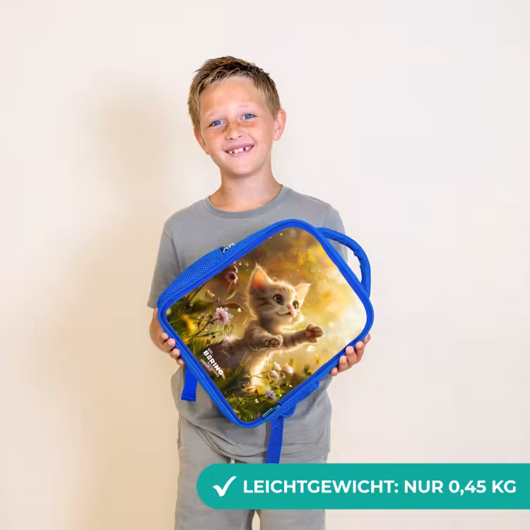 Kinderrucksack - Blau - Koosje Kätzchen — 4