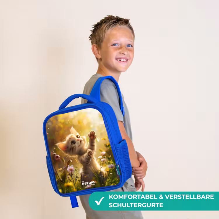 Kinderrucksack - Blau - Koosje Kätzchen — 5