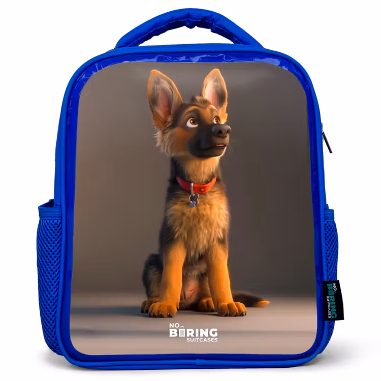 Kinderrucksack - Blau - Versteckter Schafhirte — 1
