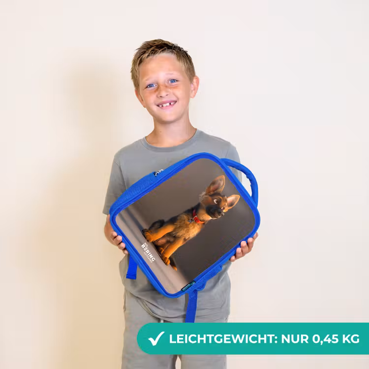 Kinderrucksack - Blau - Versteckter Schafhirte — 4