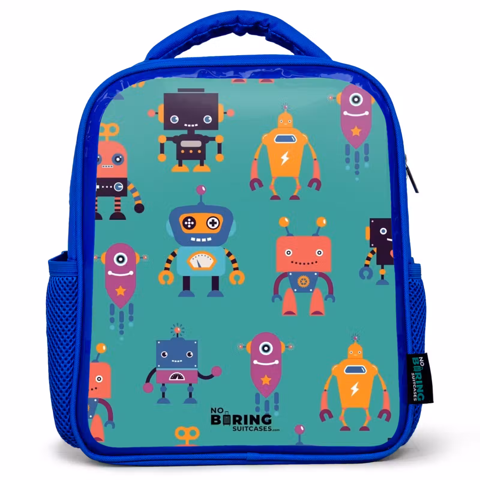 Kinderrucksack - Blau - Robo-Rave — 1