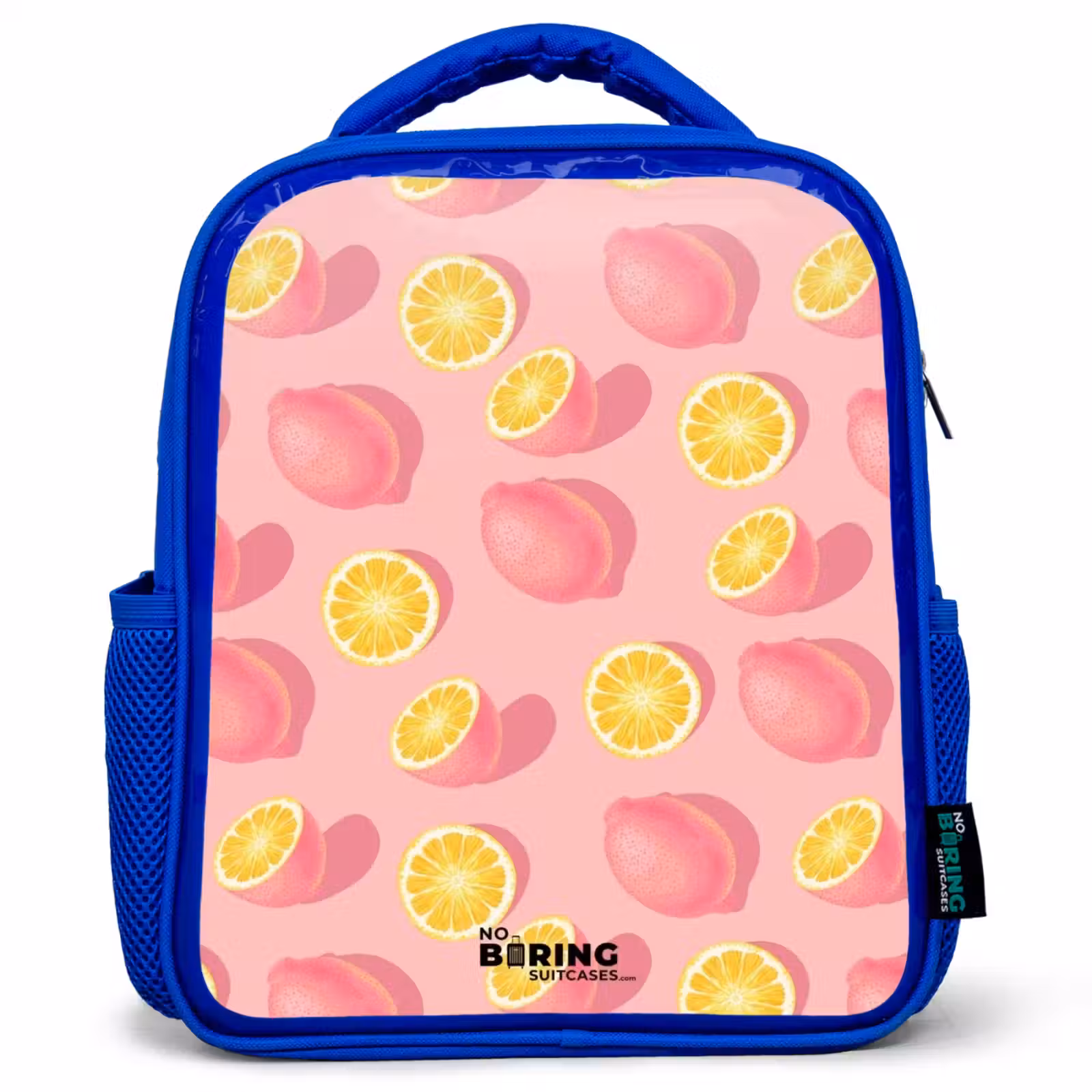Kinderrucksack - Blau - Rosa Limoncello — 1