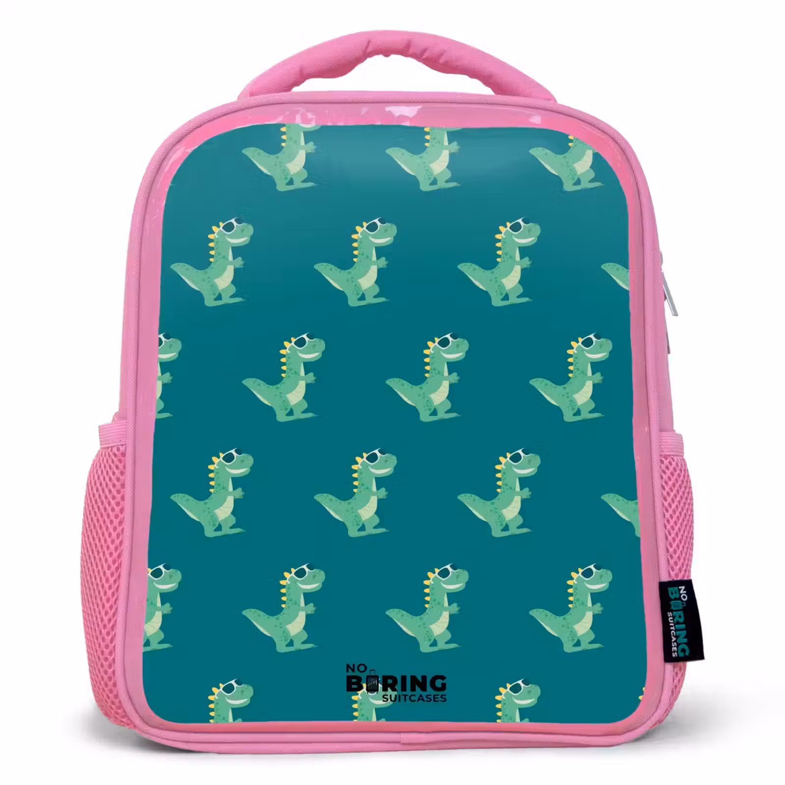 Rucksack Kind - Rosa - Angaben zum Tyranosaurus — 1