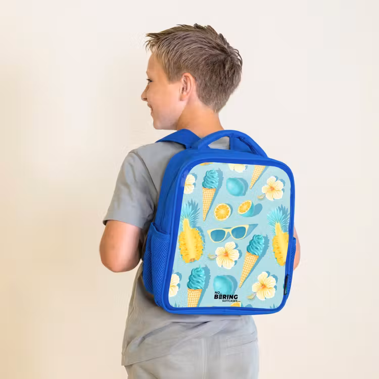 Kinderrucksack - Blau - Ibiza-Eiscreme — 2