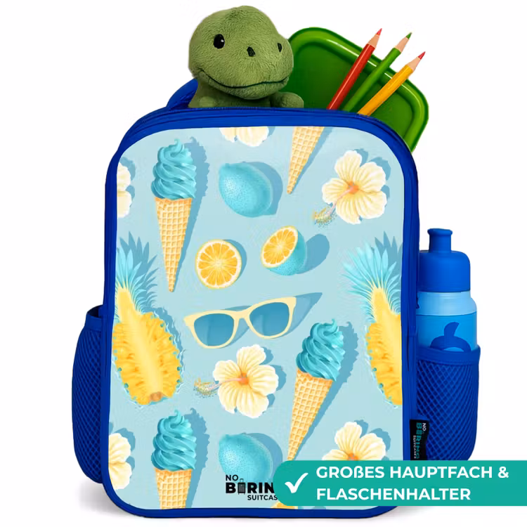 Kinderrucksack - Blau - Ibiza-Eiscreme — 3