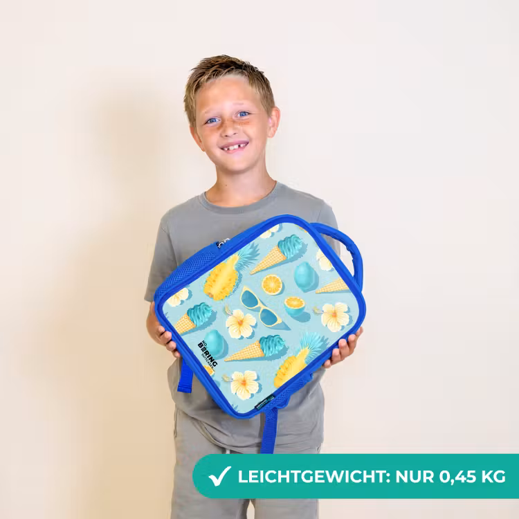 Kinderrucksack - Blau - Ibiza-Eiscreme — 4