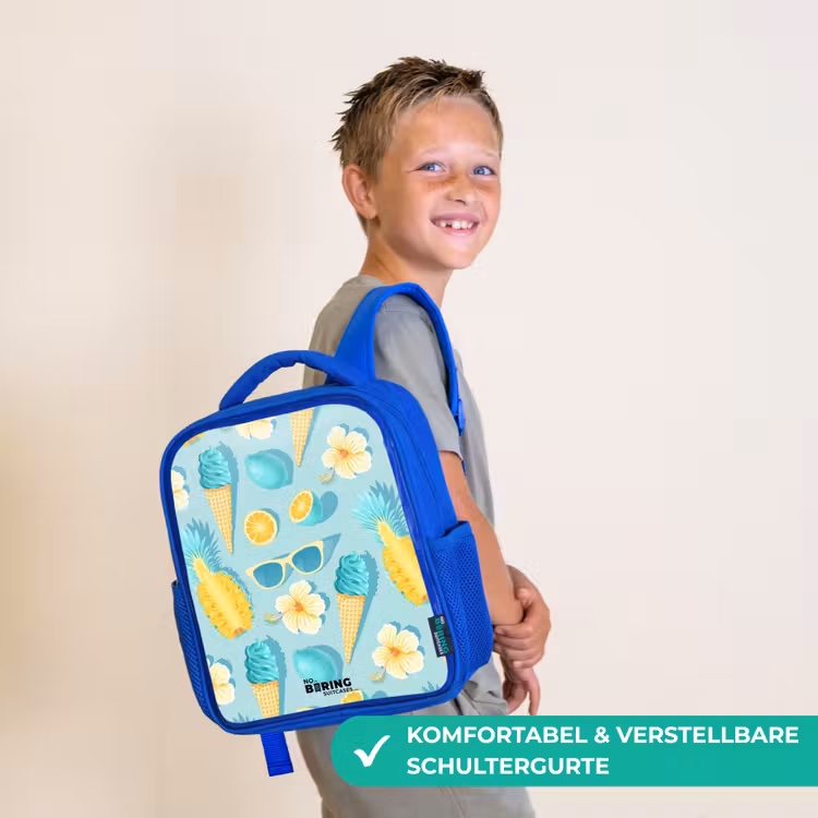 Kinderrucksack - Blau - Ibiza-Eiscreme — 5
