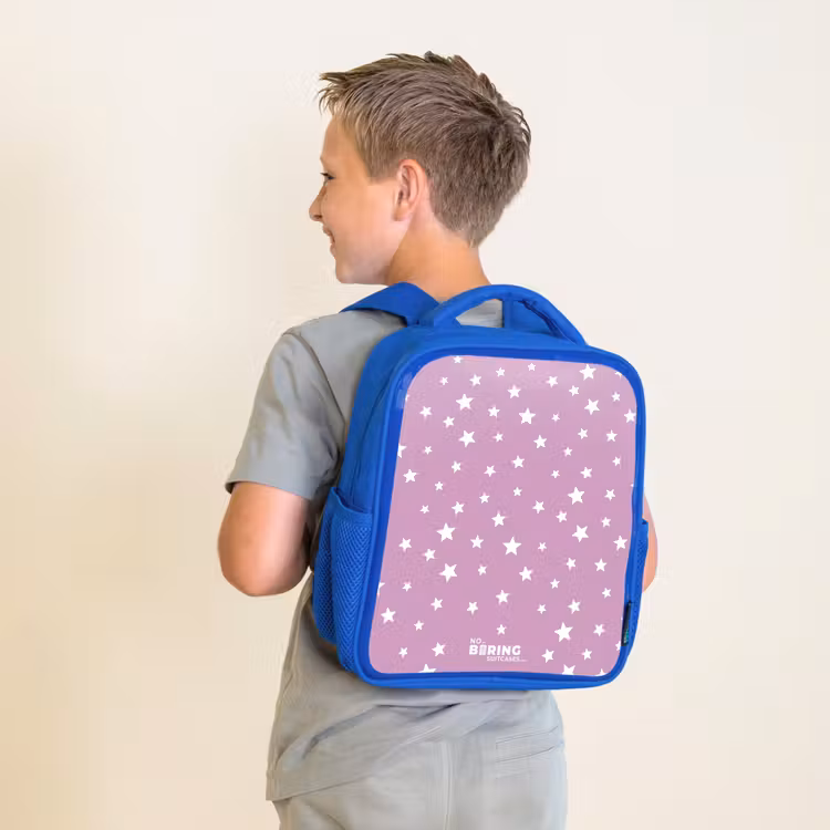 Kinderrucksack - Blau - Sternenstaub — 2