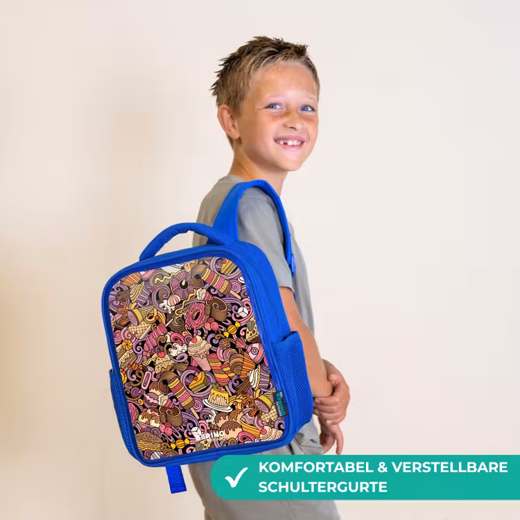 Kinderrucksack - Blau - Süße Überraschungen — 5