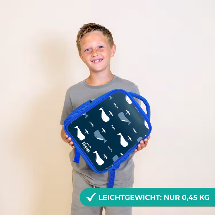 Kinderrucksack - Blau - Welt der Wale — 4